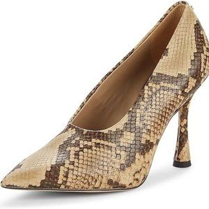 Stunning Sam Edelman Hilton in Camel Snakeskin, Size 9.5 - NIB